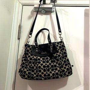 COACH traditional over the shoulder purse